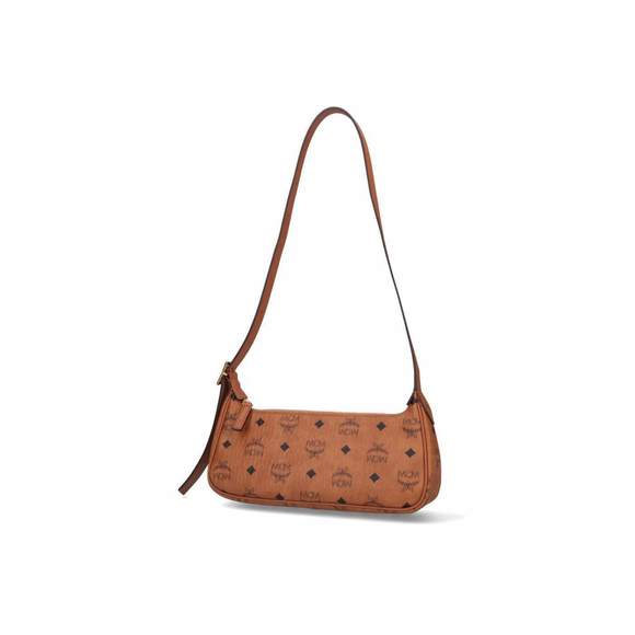 MCM Brown Shoulder Bag Leather - Picture 2 of 4